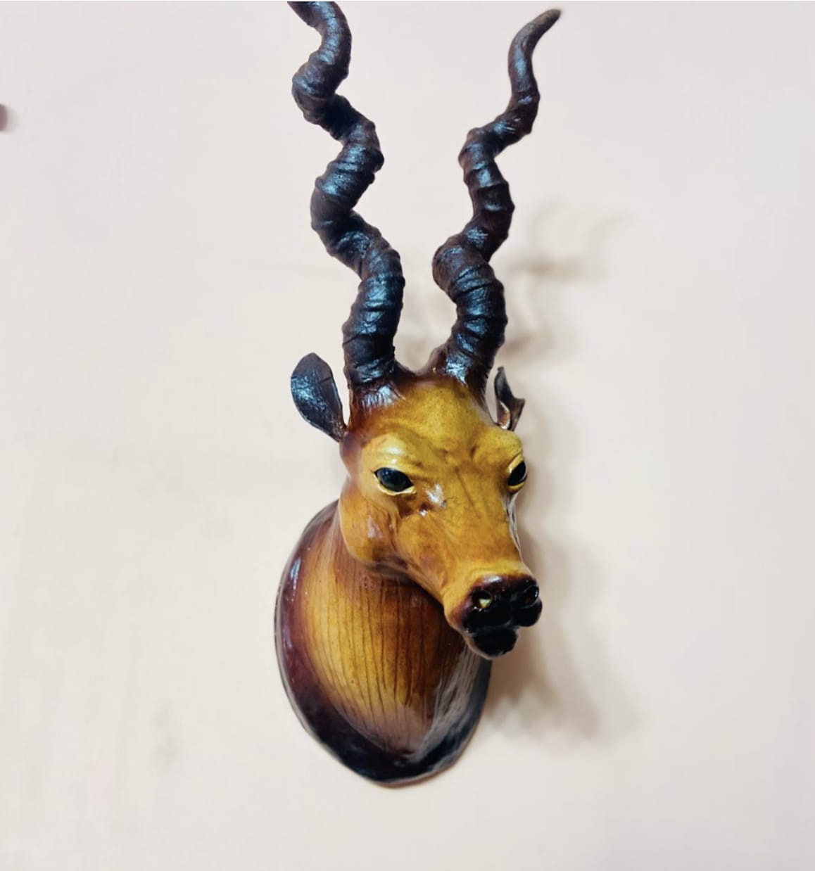 Deer Head Wall Decoration (Without Hair)