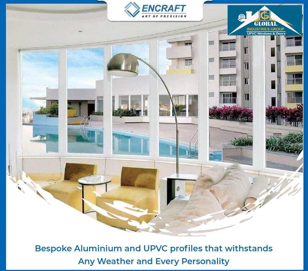 Bespoke aluminum and UPVC window