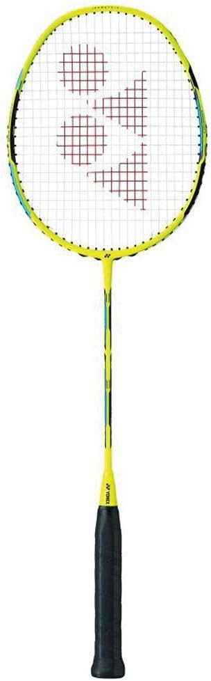 YONEX Duora 55 Flash Yellow Badminton Racket Strung with BG65