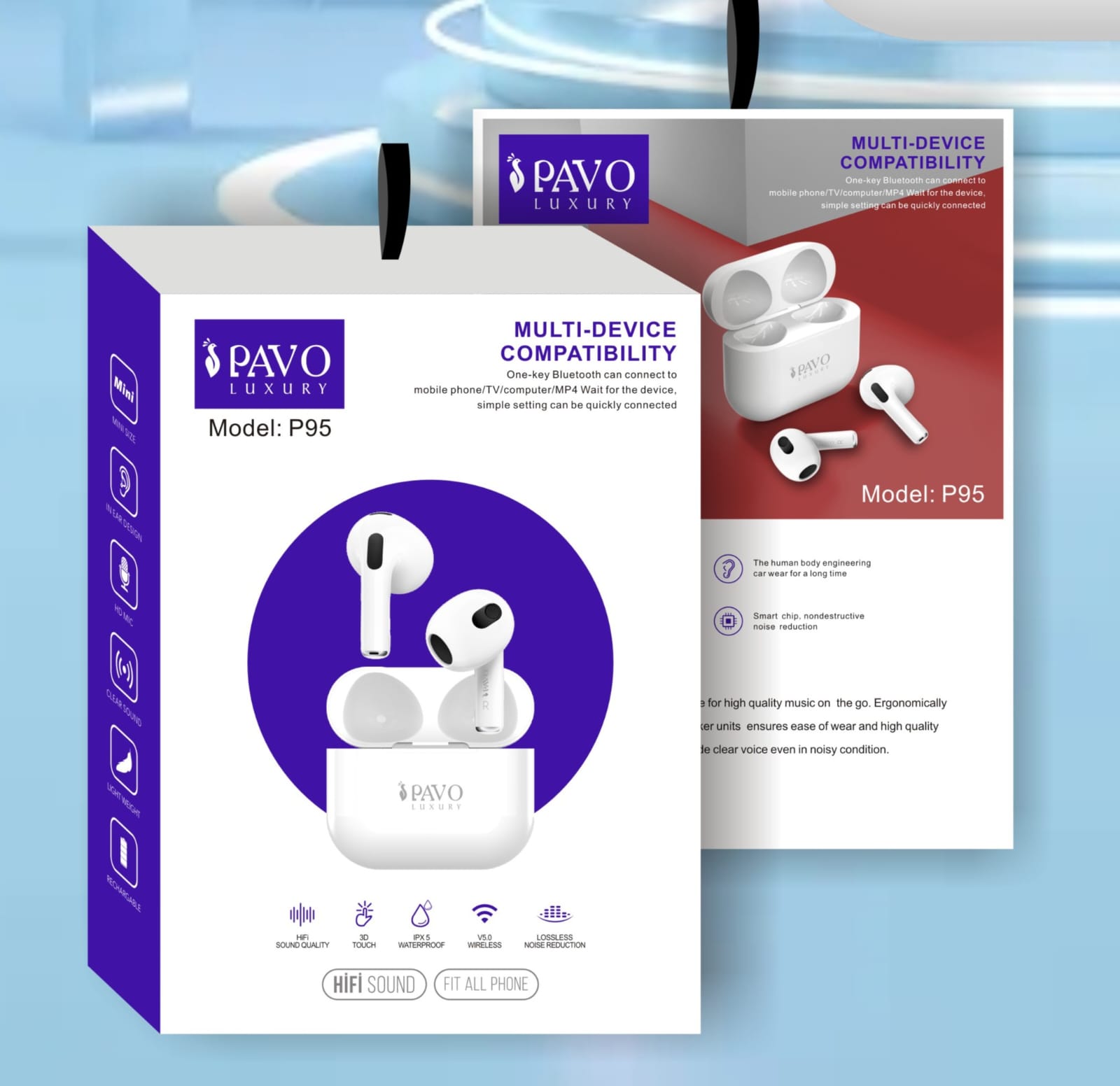 Pavo Earbuds Wireless P-95