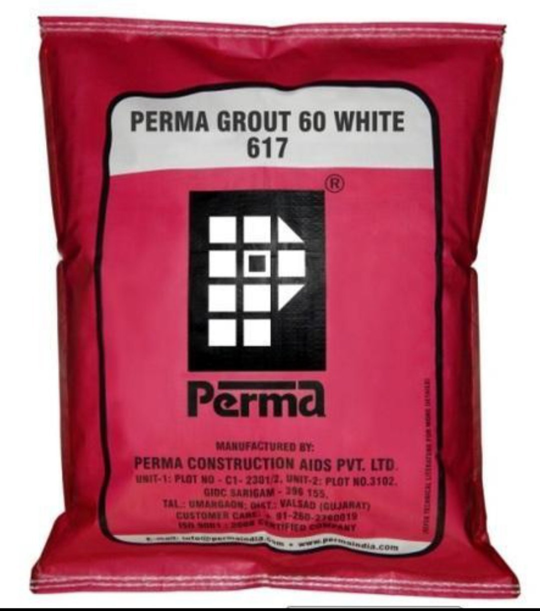Perma Grout 60 White 617 Free Flowing Non Shrink Grout