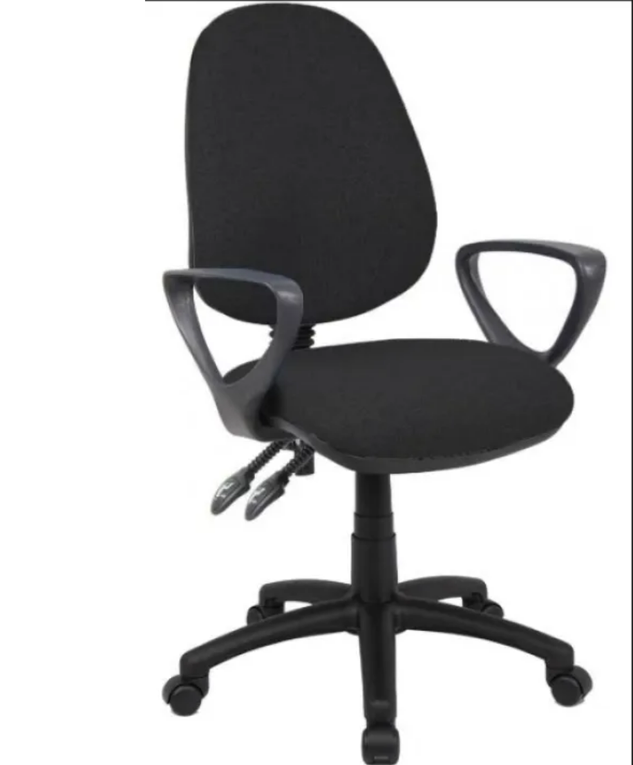 Fabric Office Chair -Black (TP 506)