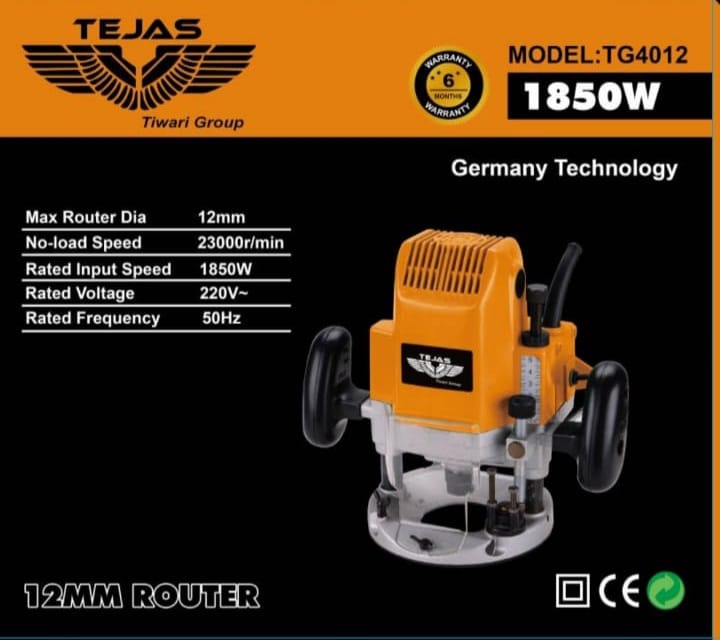 Tejas 12Mm Router 1850W (Tg4012)