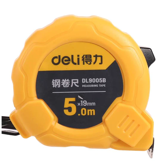 Deli  Steel Measuring Tape 5mx19mm Tape DL9005B