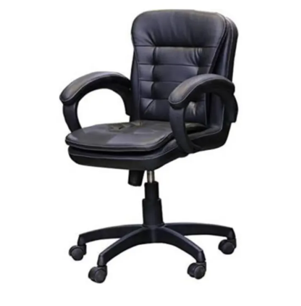 Conference Desk Arm Mid Back Leatherette Office Chair (TP 226)