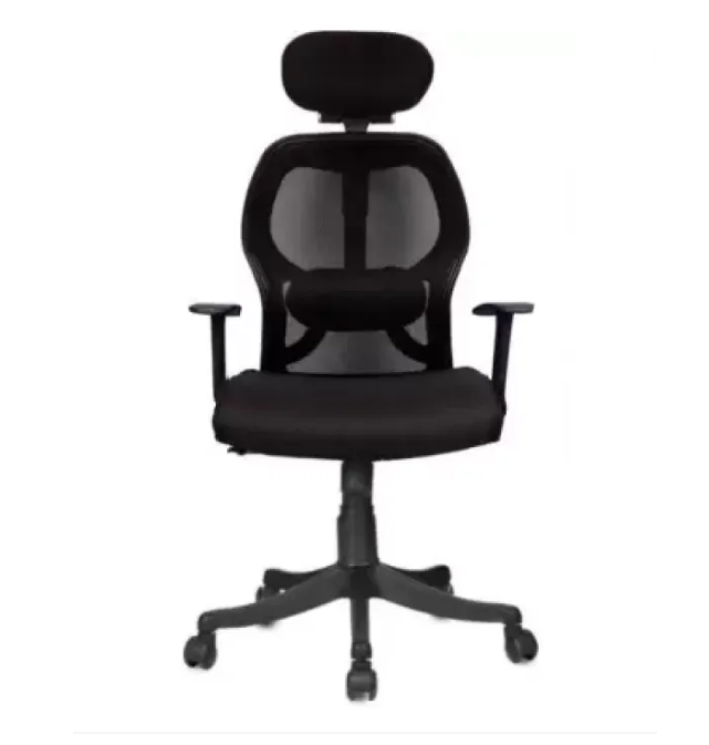 Chrome Base High Back Mesh Office Chair (TP 105)