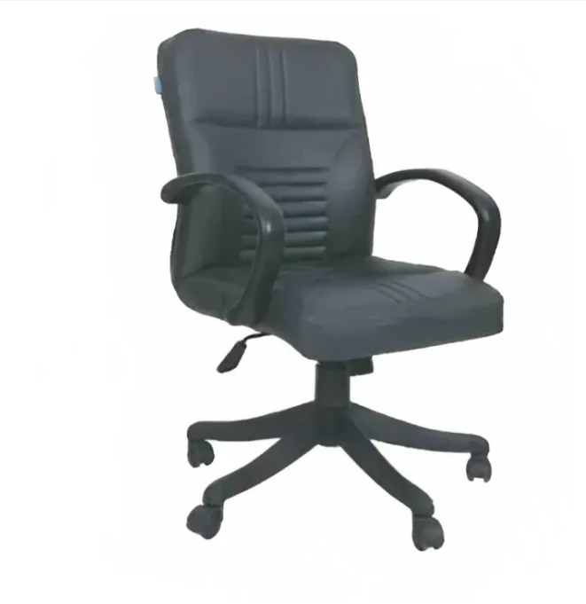 Cushion Design Work Office Chair- Black (TP 227)