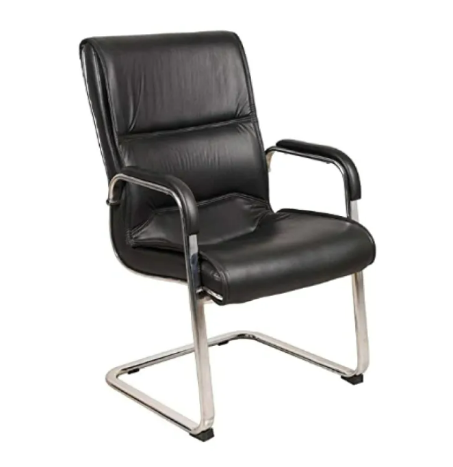Heavy Duty Premium Visitor Chair -Black (TP 830)