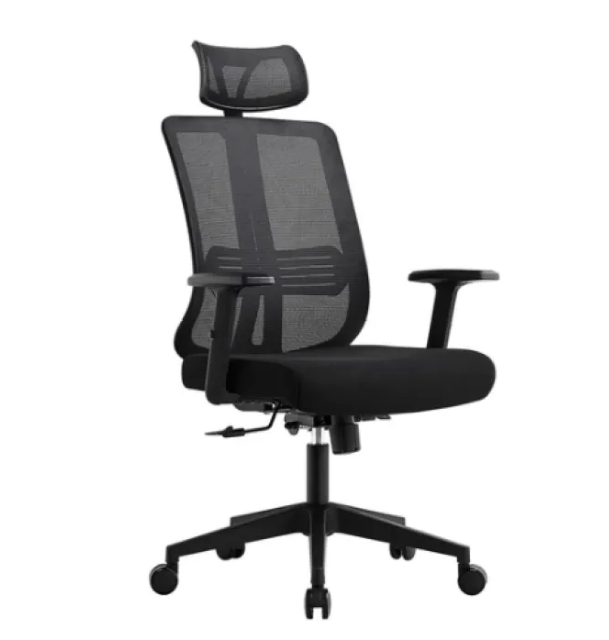 High Back Chair-Black (TP WAVE )