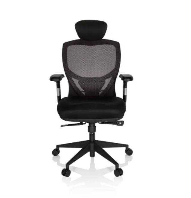 High End Mesh Office Chair-Black (TP 296)