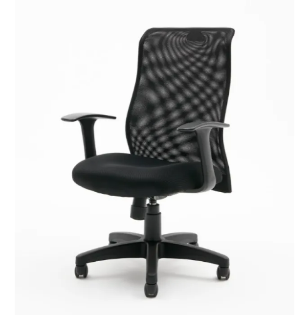Mesh Back Office Chair- Black (TP 198)