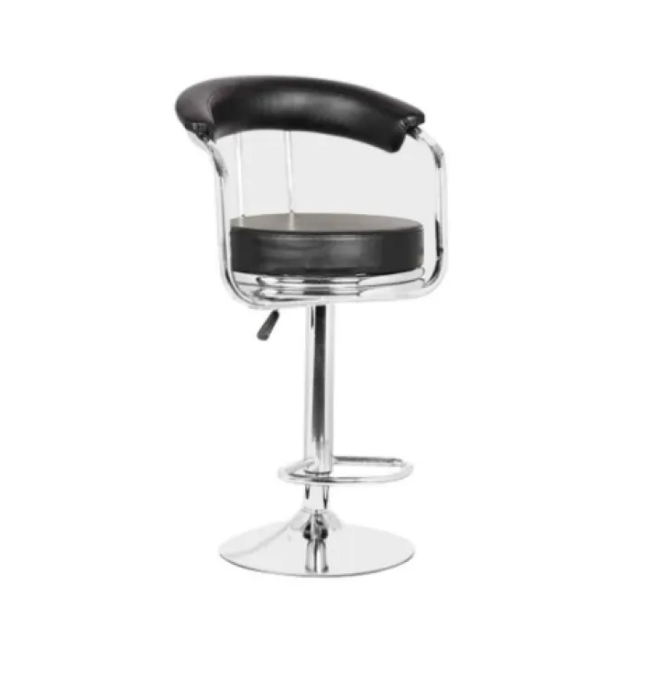 Steel Black Stanley Bar Stool (TPS 938)
