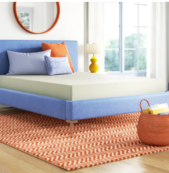 Jindal Memory Foam Mattress [48 Inches × 72 Inches] With 10 Years Guarantee.