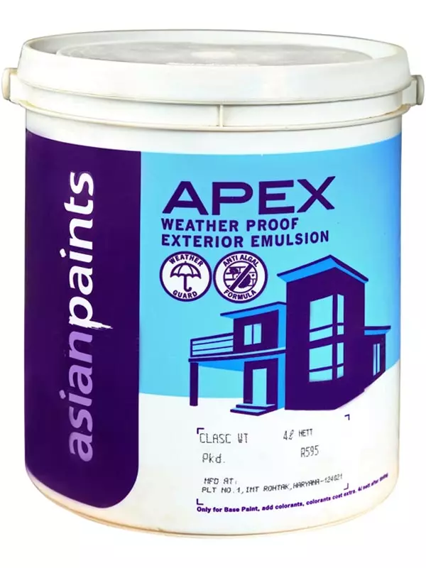Asian Paints Apex 100% Acrylic Exterior Emulsion