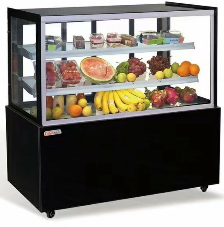 Black Square Display Showcase