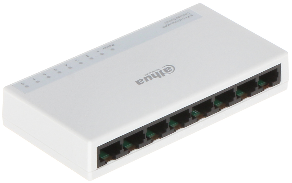 Dahua 8-Port Desktop Fast Ethernet Switch