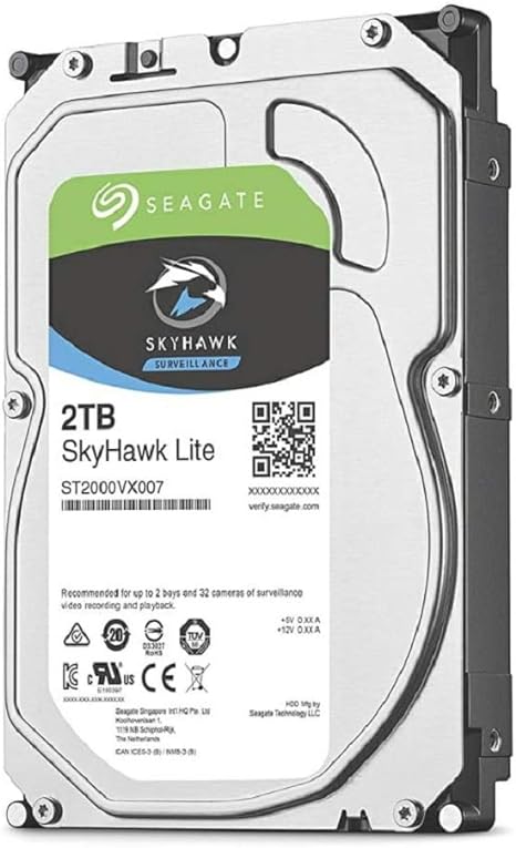 Seagate Skyhawk Lite 2TB Surveillance Internal Hard Drive HDD -3.5 Inch SATA HDD