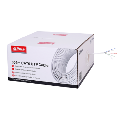 Dahua PURE COPPER UTP CAT6 Cable- PFM920I-6UN