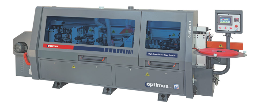 Optimus-OptiEdge 6.3-High Speed Auto Edge Bander-Quick, Simple and Powerful with Maximum Productivity & Superior Finish