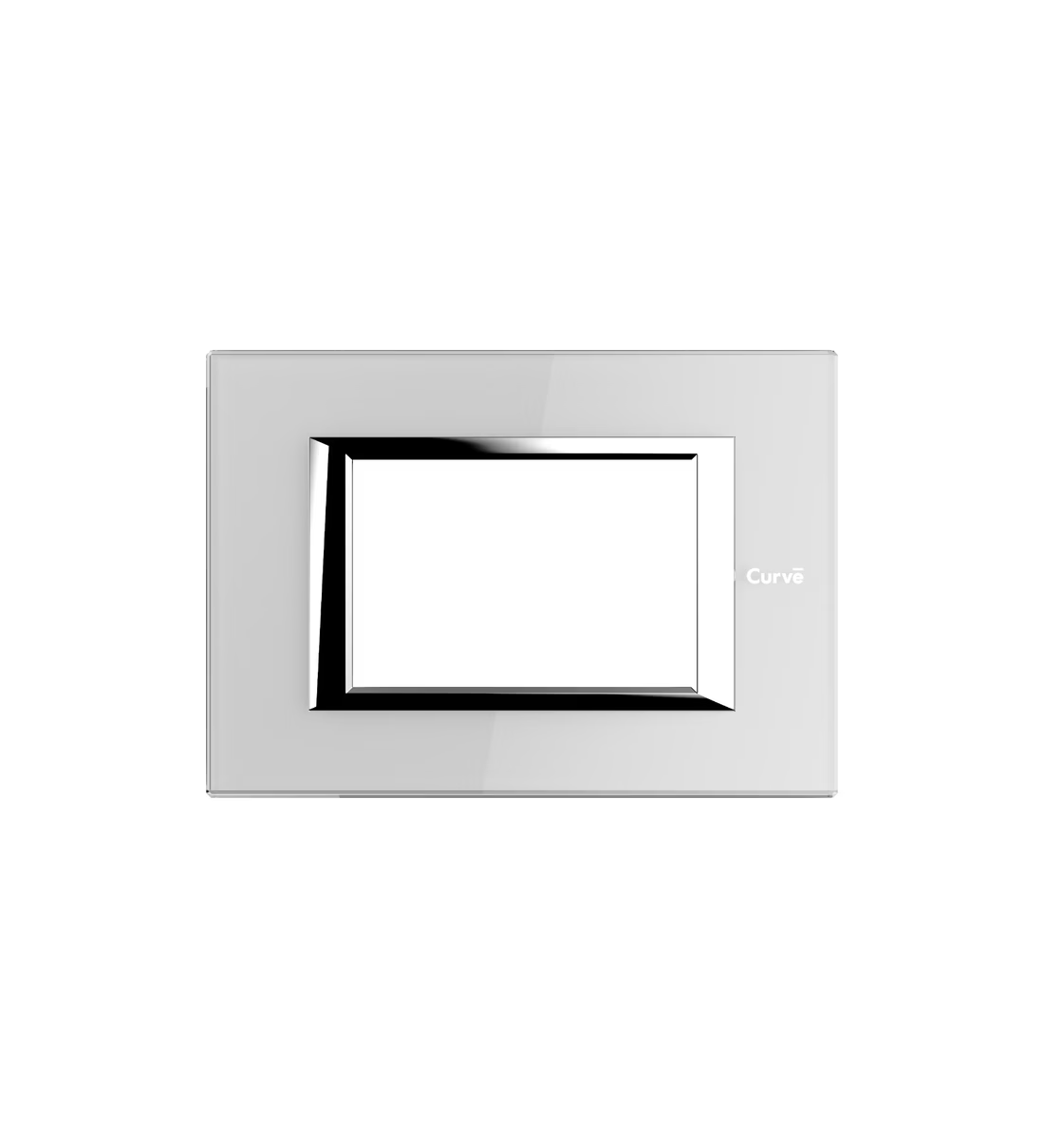 Goldmedal Quorra Cover Plates(Premium Glass)- Snow White