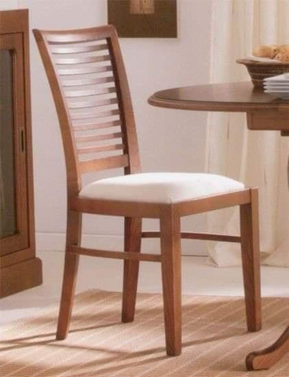 Wooden Chair With Cushion- 4
