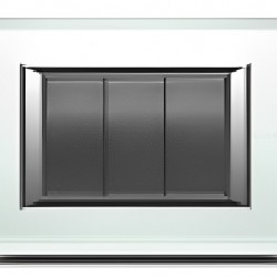 Goldmedal Quorra Cover Plates(Crystal Light Glass)- Mint Ice