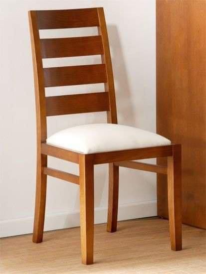 Wooden Chair With Cushion- 2