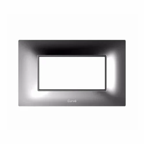 Goldmedal Glassio Cover Plates(Metallic)- Digital Chrome