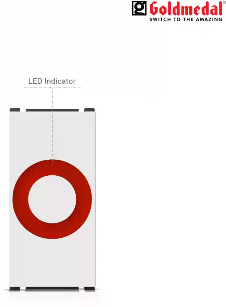 Goldmedal Air Indicator/ Fuse Unit/ Blank Module (1Module)