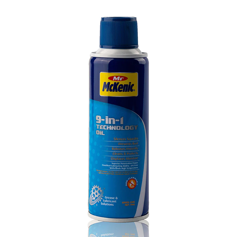 Mr Mckenic - 9 IN 1 TECHNOLOGY OIL (Anti Rust Multipurpose Spray)