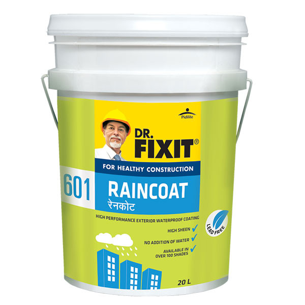 Dr. Fixit Raincoat - White Base