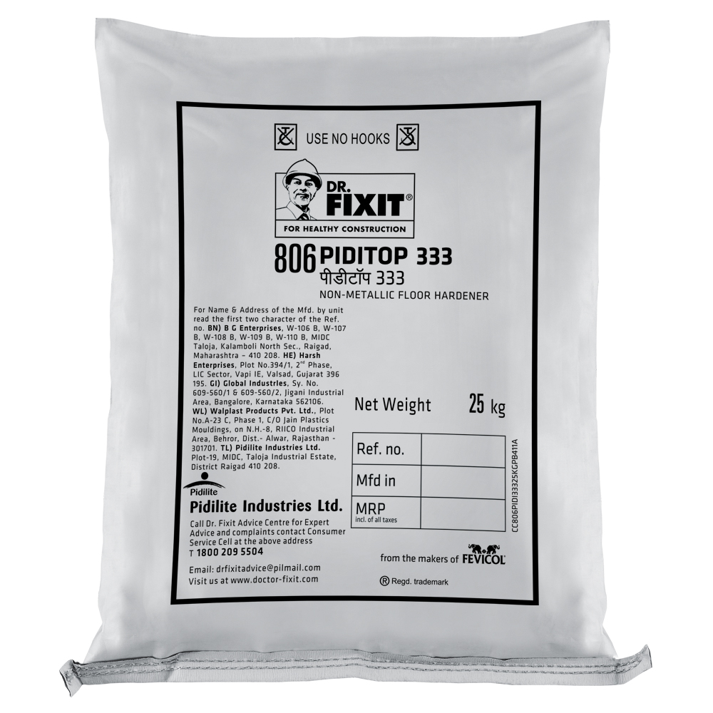 Dr. Fixit Piditop 333 (Floor Hardener) - 25Kg