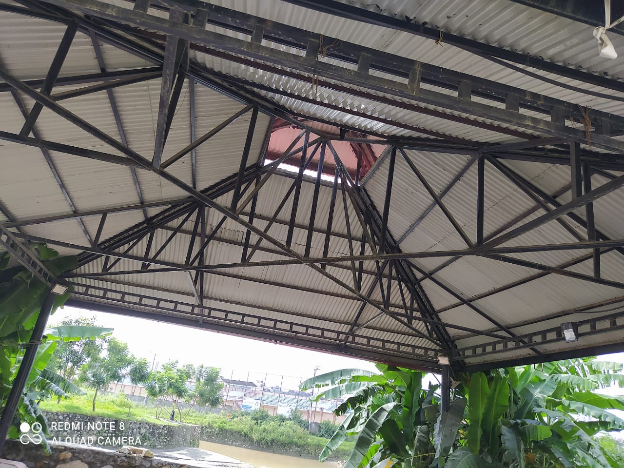 Steel Roofing Structure Shade