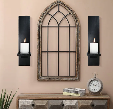 Wooden Showpiece Stand Wall Decor