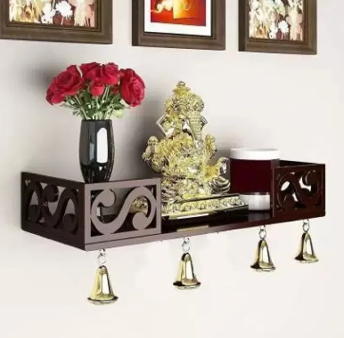 Floating Temple Wooden Wall Mount Temple