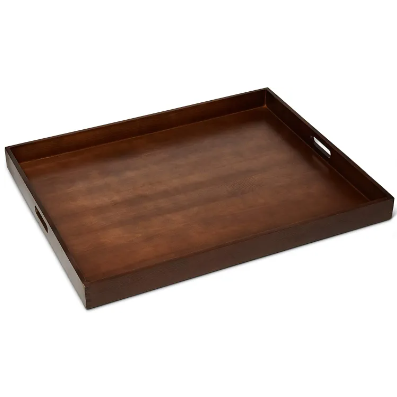 Simple Wooden Serving Decorative Tray