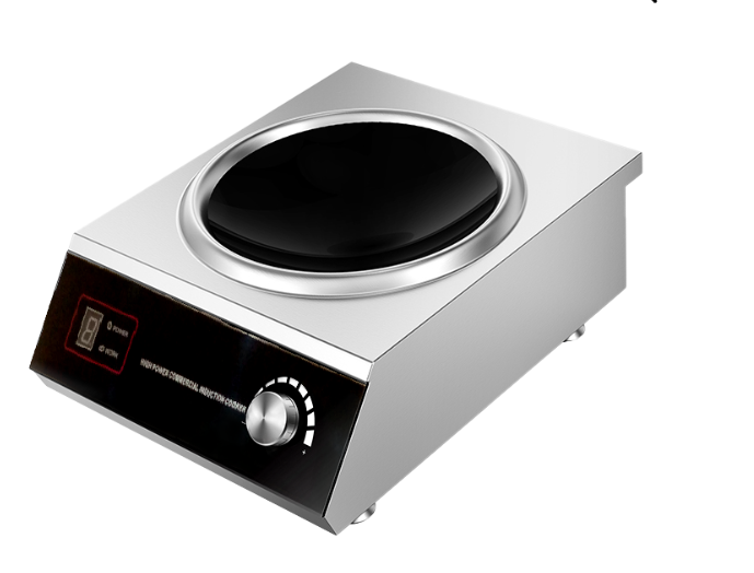 Induction Wave Cooker Stove With Wok Single Burner Commercial