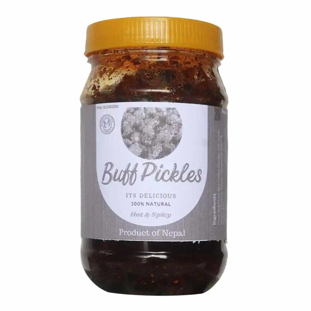 Buff 100% Natural Made in Nepal Hot And Spicy Pickles 300gm
