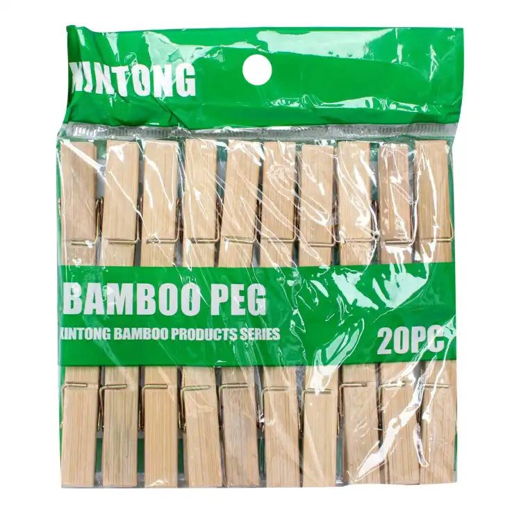 Bamboo Peg Xintong Bamboo Product Series 20 pcs