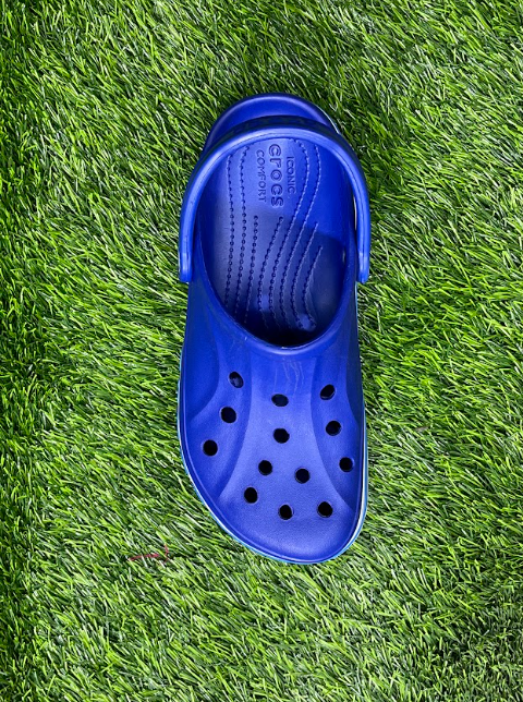 Unisex Blue Crocs Slipper Single Sole