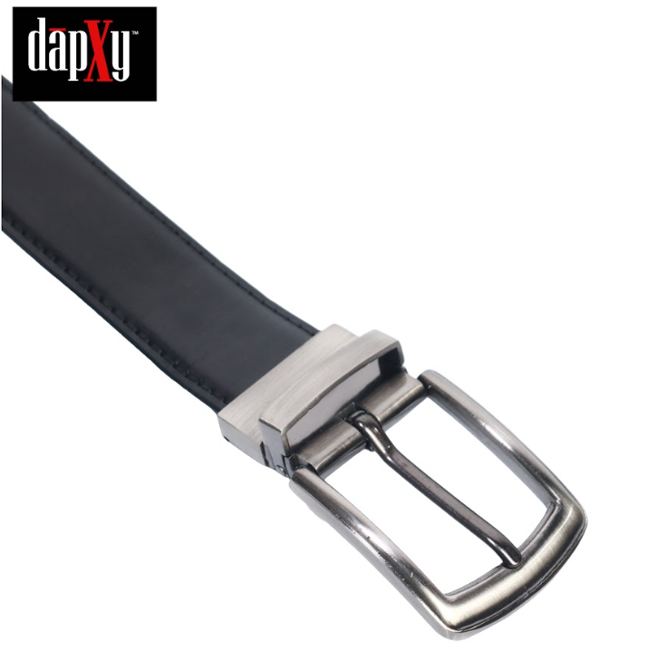 Dapxy Men's Reversible PU Leather Belt (DMB-8)