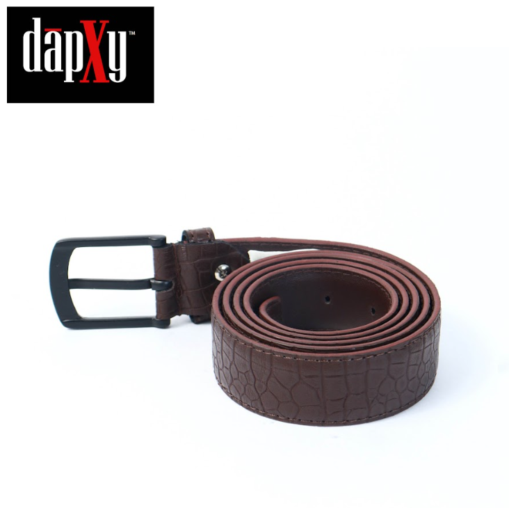 Dapxy Men's Aligator PU Leather Belt (DMB-14)