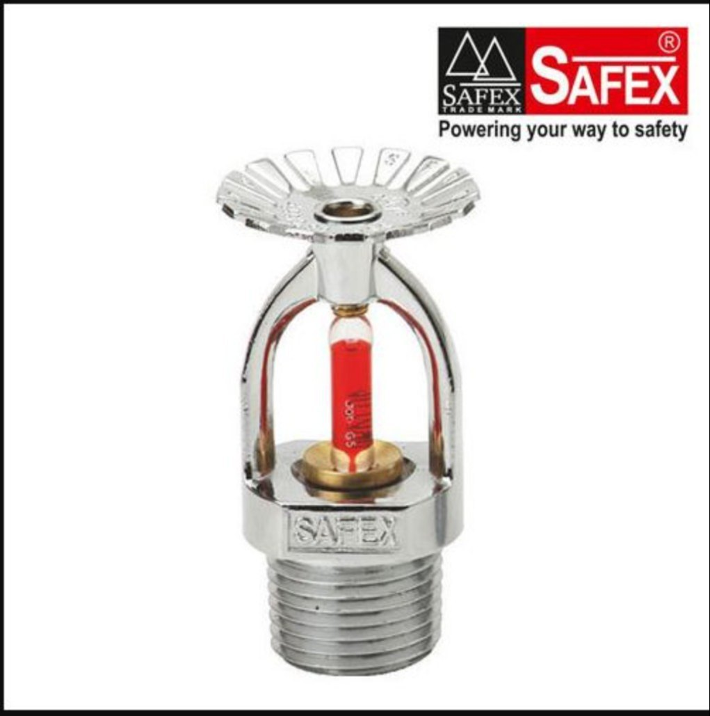 Safex Upright Sprinkler - Model SF003 / SF004 5/3mm Bulb Type, K-5.6