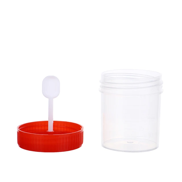 Sample Container 60ml, Sterile Individually Wrapped (Spoon Included) (P40106)