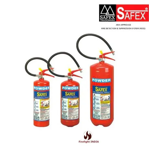 Safex Powder Based ABC Stored Pressure Fire Extinguisher