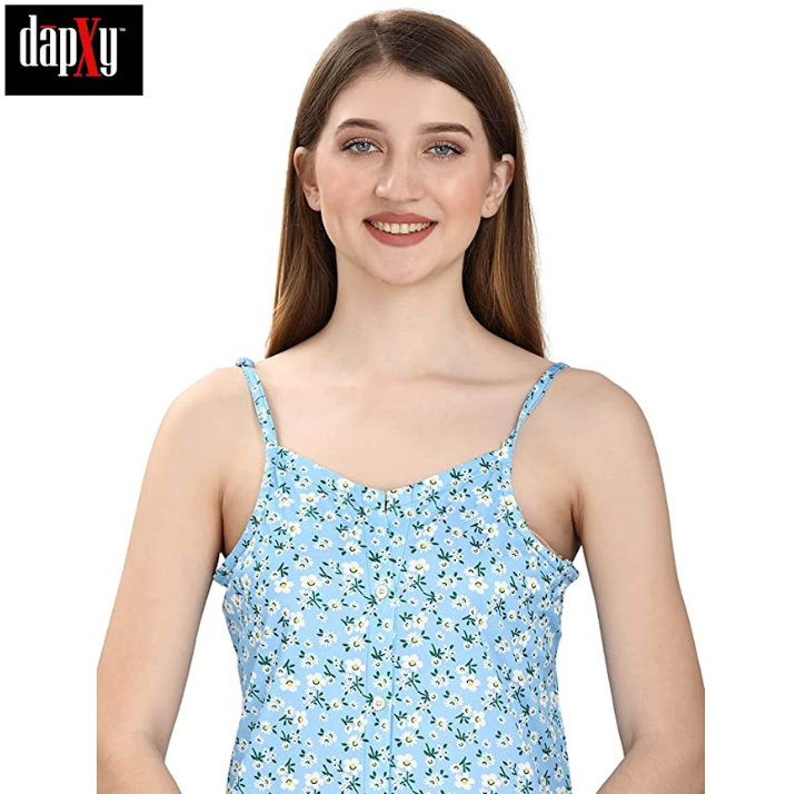 Dapxy Printed Two Piece Night Wear Set For Women (DNW-5)