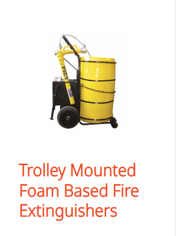Safex Trolley Mounted Foam Based Fire Extinguisher/ Portable Foam Inductor/ Aluminium Branch Pipe With Air Induction