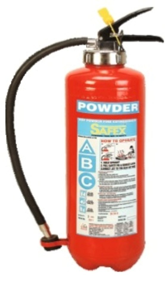 Safex Powder Based BC / ABC SQUEEZE GRIP CARTRIDGE Type Fire Extinguisher