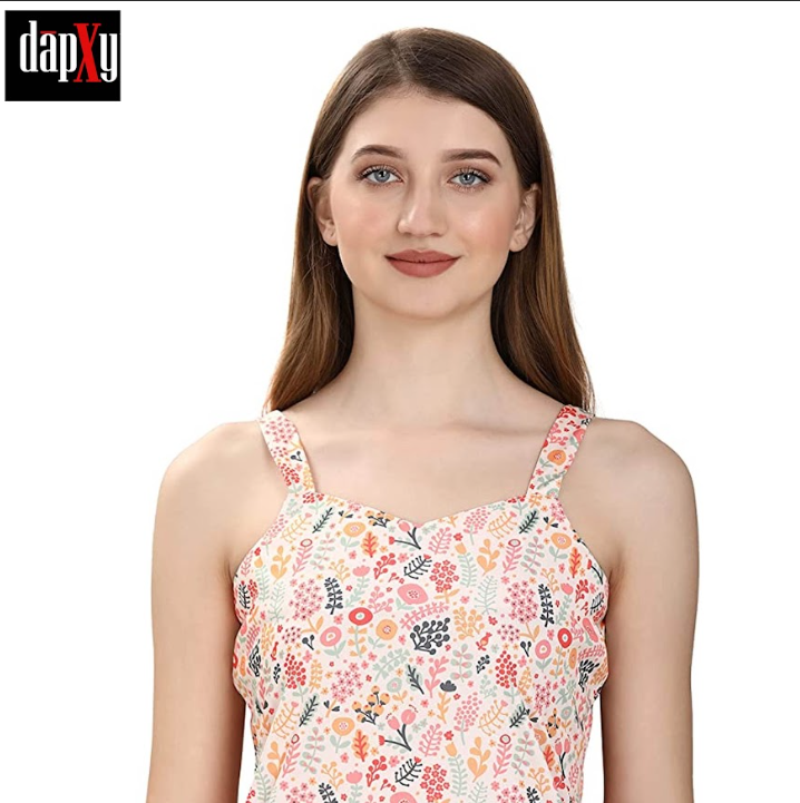 Dapxy Printed Two Piece Night Wear Set For Women (DNW-7)