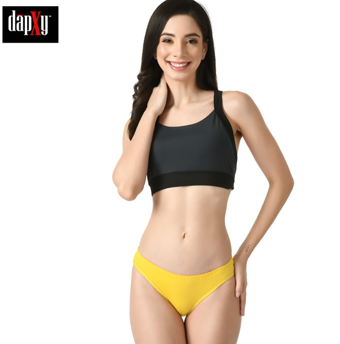 Dapxy Pack of 1 Women Antibacterial Soft Seamless Panty (DUG-34)